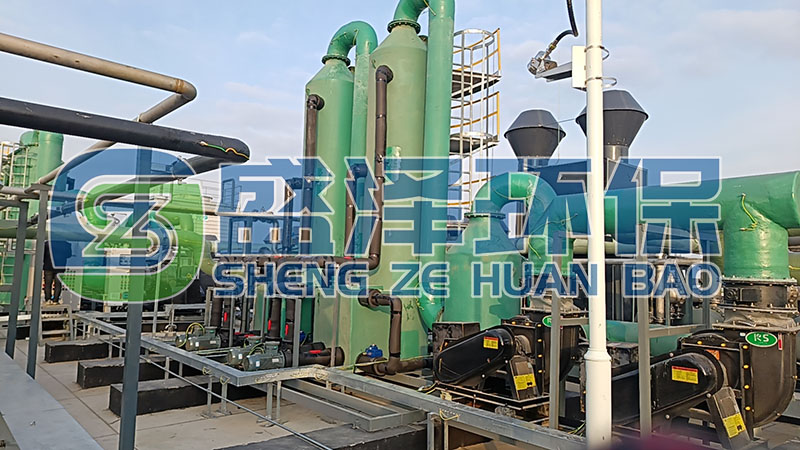制藥行業(yè)甲類車間、危廢倉庫、質(zhì)檢樓廢氣處理項目